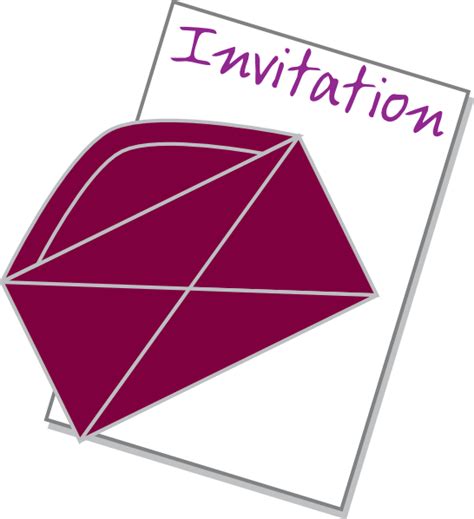 Invitation Clip Art at Clker.com - vector clip art online, royalty free & public domain