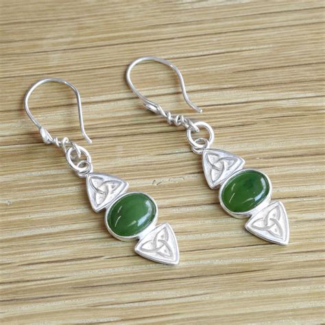 Jade Celtic Knot Earrings | Jewellery Making Kit