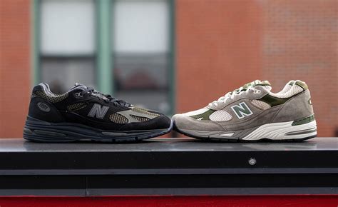 Side-By-Side Comparison of the New Balance 991 and 991v2 - Sneaker Freaker