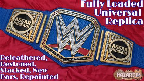 Fully Loaded WWE Universal Title Replica Belt Review! Restoned ...