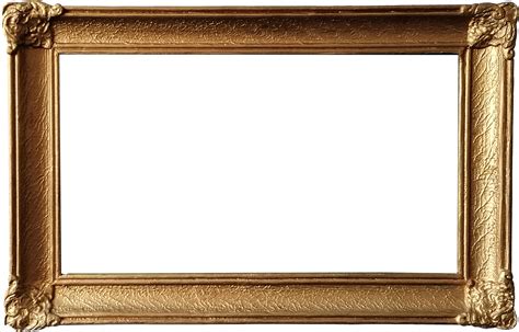 Gold Picture Frame Png Transparent