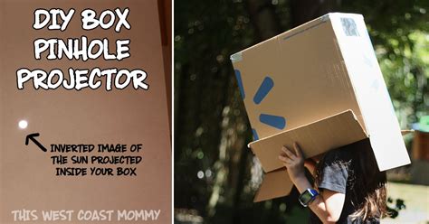 How to Make a DIY Box Pinhole Projector to Watch the Eclipse | This West Coast Mommy