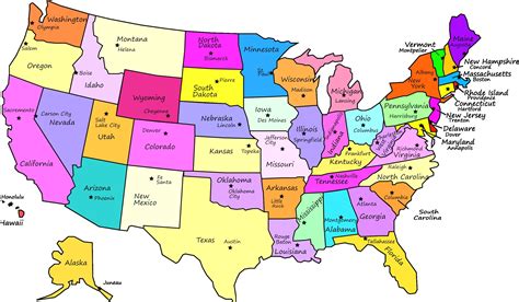 United State Map Labeled