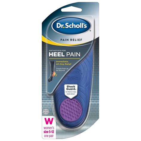 Dr. Scholl's Heel Pain Relief Orthotics, Women's 5-12, 1 Pair- Buy Online in United Arab ...