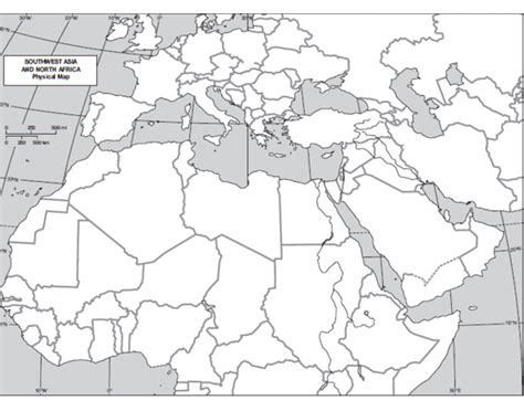 SWANA Physical Map Quiz