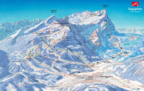 Garmisch Classic-Skigebiet Trail Map