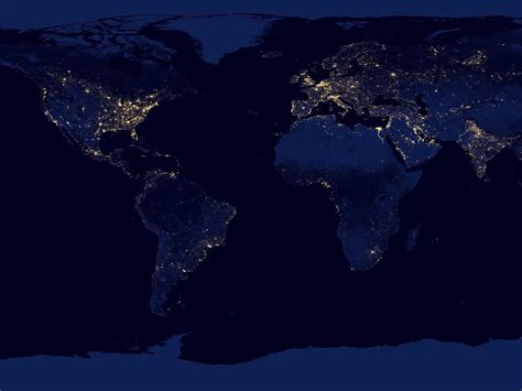 Best View Of Earth At Night Ever Captured By NASA - Business Insider