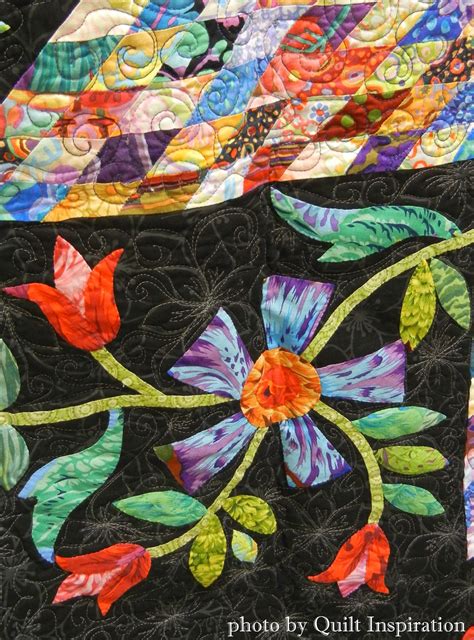 Quilt Inspiration: Fancy Folk Art Quilts