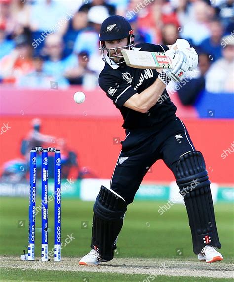 Kane Williamson New Zealand Batting Editorial Stock Photo - Stock Image ...