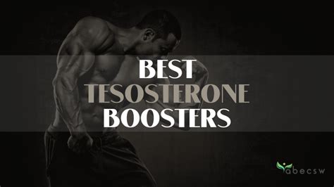 Best Testosterone Booster Supplements for 2022 - Healthier Trajectory