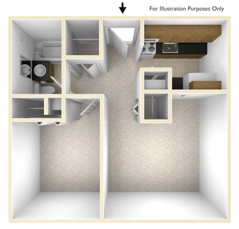 Floor Plans of Dominion Place in Richmond, VA