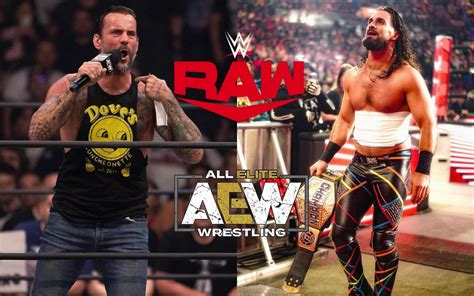 CM Punk, Seth Rollins & 2 top WWE RAW Superstars referenced on AEW ...