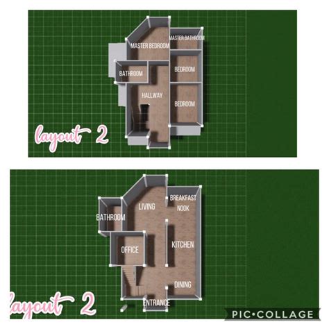 Bloxburg floor plan 2 story | Sims 4 house design, Sims house plans, Sims house