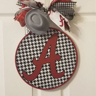 Houndstooth Hat Ornament Fedora Style Hat Ornament Alabama - Etsy