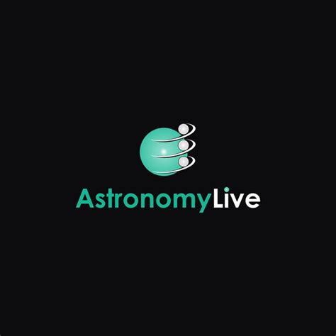 Premium Vector | Astronomy logo design illustration gradient template