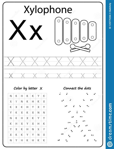 Letter X Printables - Printable Word Searches