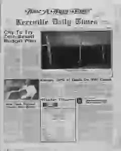 Kerrville Daily Times Archives, Apr 19, 1987, p. 1