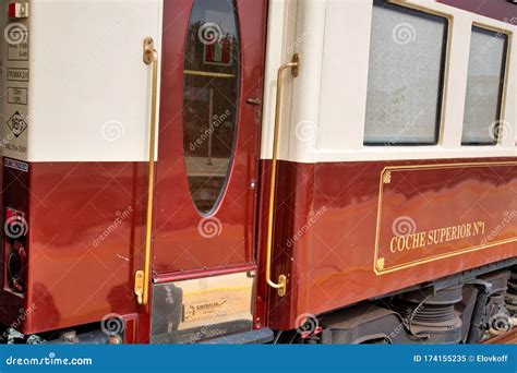 Ronda Old Luxury Train at Ronda Train Station Editorial Image - Image ...