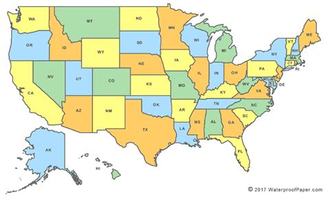 Printable United States Maps | Outline and Capitals | County map ...