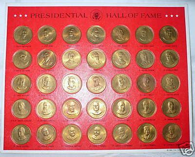 Franklin Mint Presidential Coins | #45385114