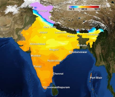 Temperatures in Delhi – Skymet Weather Services