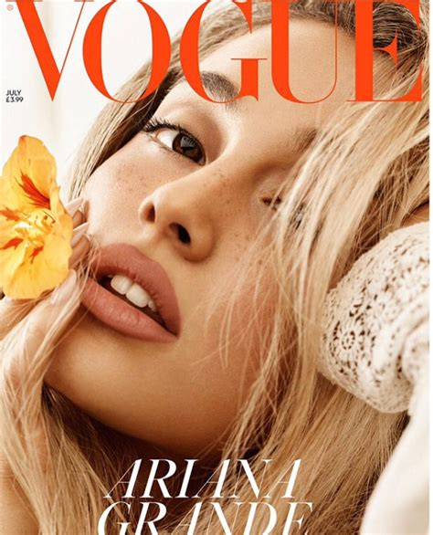 ARIANA GRANDE in Vogue Magazine, UK July 2018 - HawtCelebs