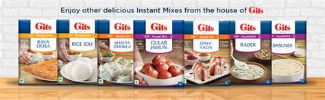 Gits Foods- Instant Mixes & Ready To Eat Products