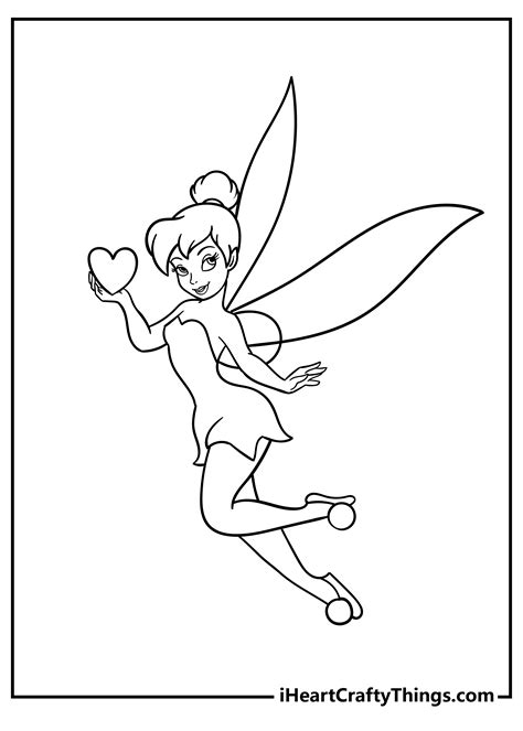 Tinkerbell Coloring Pages For Kids