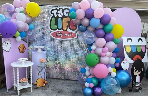 Toca Boca Birthday Party Decorations - DECORHJ