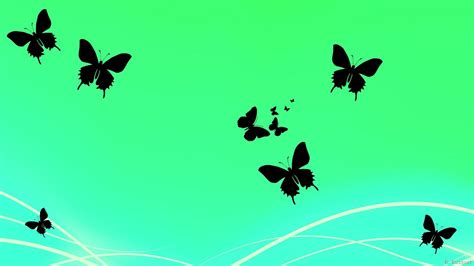 Neon Green Butterflies Wallpapers - Wallpaper Cave