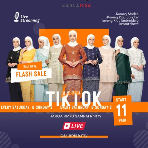 Carlanisa TikTok Live Sale