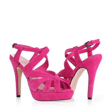 Pink Sandal with Heels | CraftySandals.com