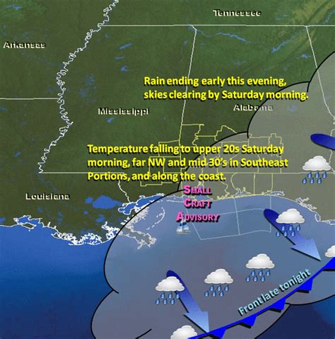 Tomorrow's forecast today for coastal Alabama: Clear skies and cold temperatures return - al.com