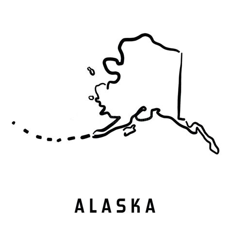 Alaska clipart outline, Alaska outline Transparent FREE for download on ...