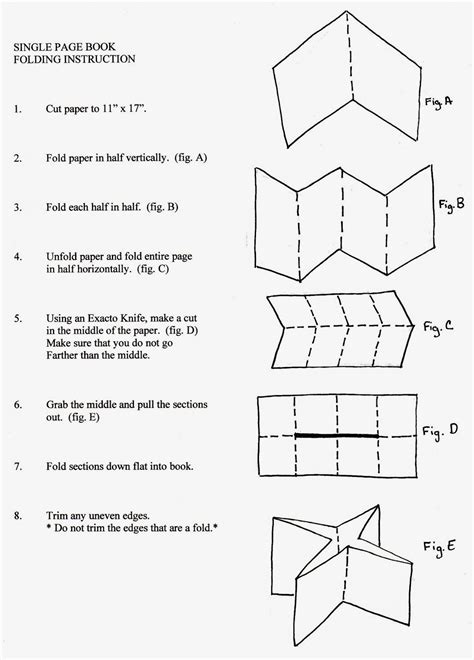 Folded Paper Stars Template