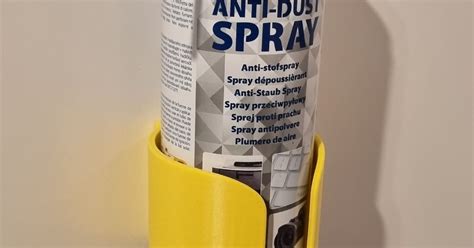 Spray bottle holder, Works with screws and double sided tape by THop3D | Download free STL model ...