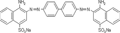 The structure of Congo Red azo dye. | Download Scientific Diagram