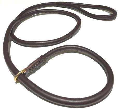 Dog & Field Rolled Leather Slip Lead | GunDog Leads