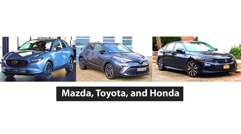 Comparing Mazda, Toyota, and Honda: A Detailed Analysis - OffroadingSkill