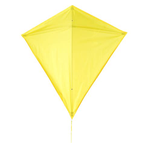 Premier Kite Yellow 30-Inch Diamond Kite