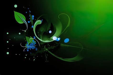 Premium Photo | Green abstract background abstract banner