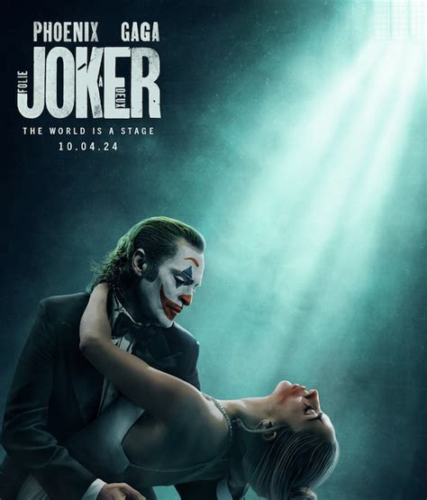 Poster for Upcoming ‘Joker’ Sequel Shows Joaquin Phoenix Dancing with Lady Gaga