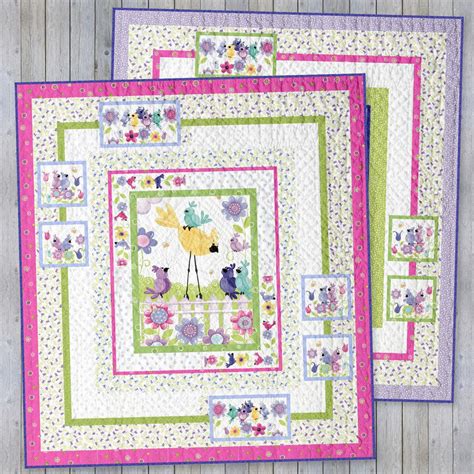 Bird Buddies Who's Next Quilt Pattern - Free Pattern Download - Susybee ...