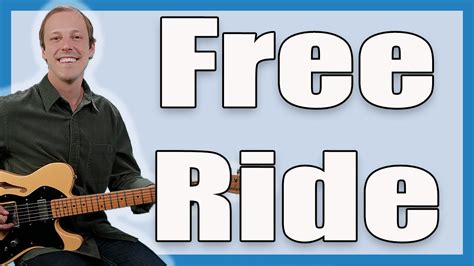 Edgar Winter Group Free Ride Guitar Lesson + Tutorial - YouTube