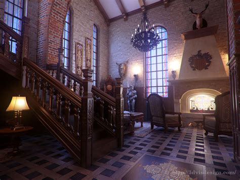 Gothic Castle Interior Design