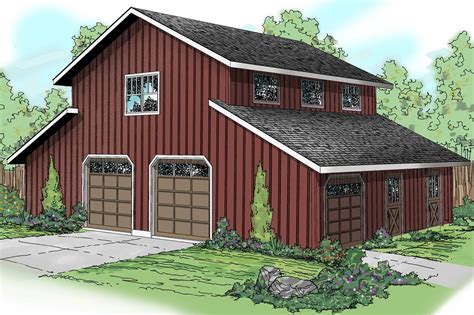 Barn Style Garage Rec Room Architectural - JHMRad | #107394