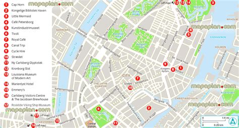 Copenhagen top tourist attractions map - Copenhagen city center offline 3d interactive guide jpg ...