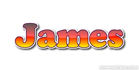 James Logo | Free Name Design Tool from Flaming Text