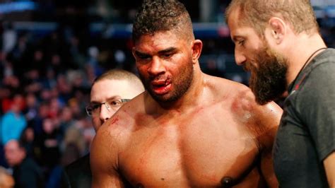 Alistair Overeem Reacts To Having Lip Torn Apart In UFC DC Loss