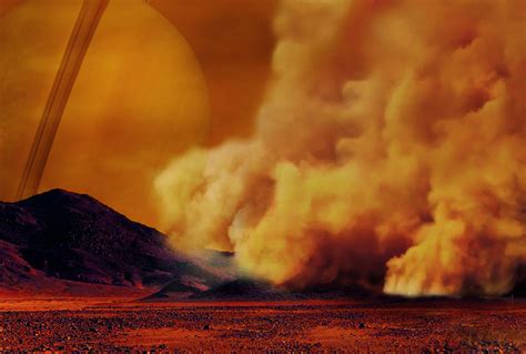 Saturn's moon Titan has dust storms much like Earth | Salon.com